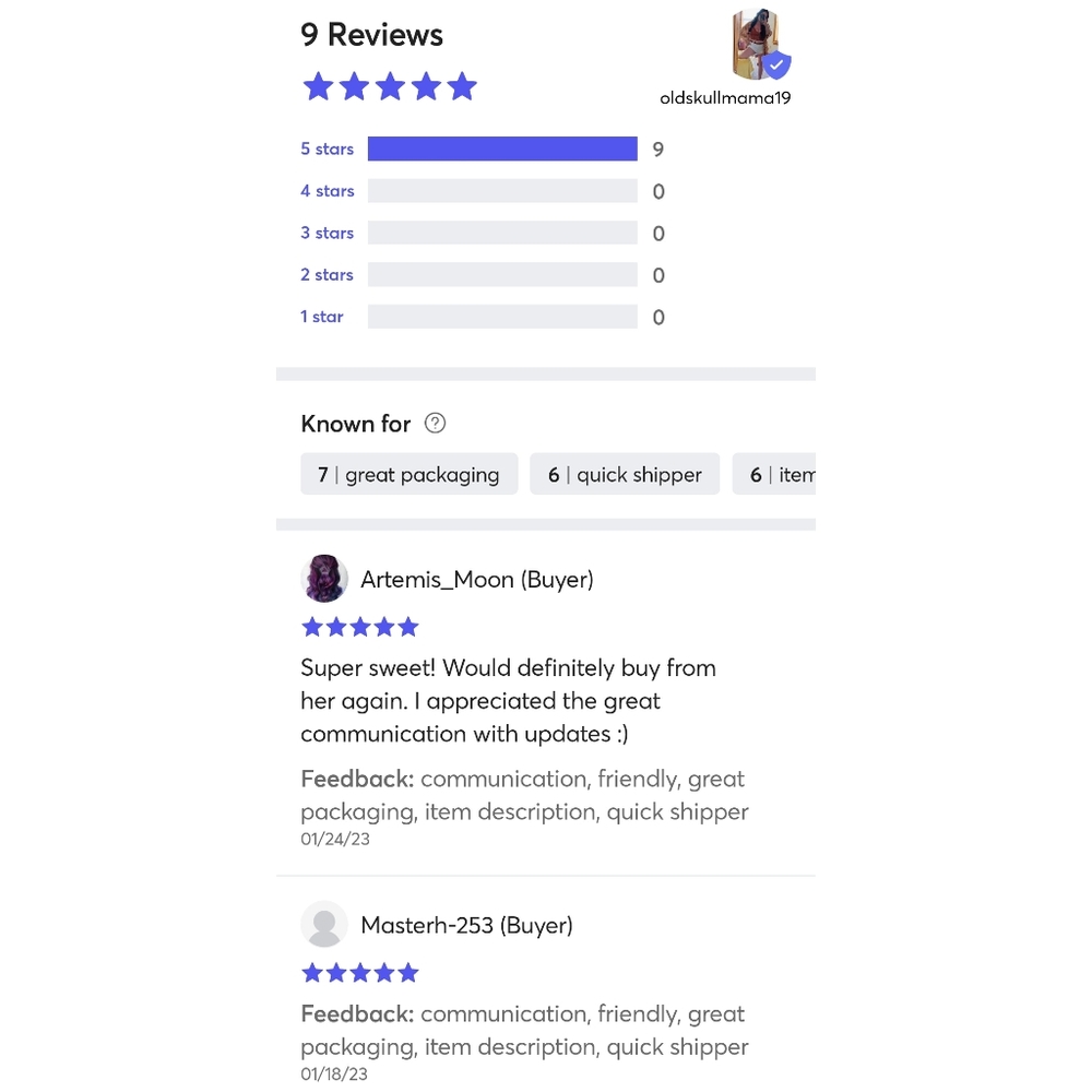 . Ratings & Feedback - Picture 5 of 16